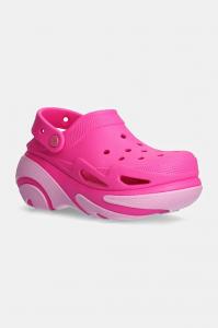 Шлепанцы Bubble Crush Clog Crocs, розовый