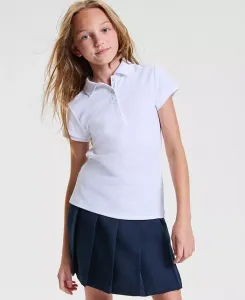 Поло с коротким рукавом для девочек Interlock Nautica, золотой