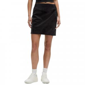 Женские повседневные короткие юбки Scuba Series Lululemon, черный