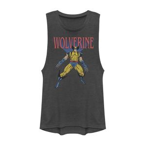 Классическая майка с мускулистым рисунком Marvel X-Men Wolverine для юниоров Licensed Character
