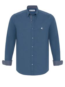 Рубашка обычного кроя на пуговицах Dandalo DANDAL, индиго