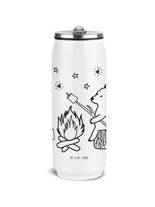 Mr. & Mrs. Panda Бутылка для питья «Медведь и божья коровка» для костра без... белого цвета