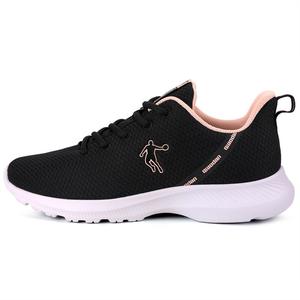 Кроссовки женские с низким верхом, черные/лунный розовый Qiaodan