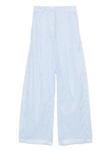 Плиссированные брюки THELATEST, синий