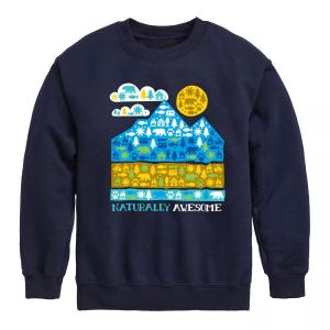 Толстовка для кемпинга Naturally Awesome для мальчиков 8–20 лет Licensed Character, синий