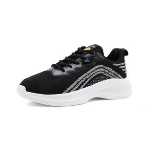 LONGDUIZHANG Амортизирующие кроссовки с противоскользящими и износостойкими свойствами низкие унисекс HWD-T125 черные [дышащий сетчатый материал], цвет HWD-T125 Black[Breathable Mesh]