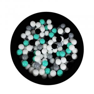 Сухой бассейн 90х30 см с 200 шариками ВЫБЕРИТЕ ЦВЕТ MeowBaby черный