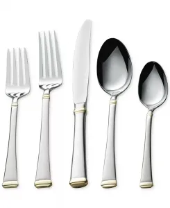 Набор столовых приборов Gold Harmony из 65 предметов, на 12 персон Mikasa, gold