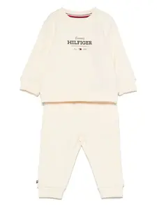 Спортивный костюм с логотипом Tommy Hilfiger Junior, желтый