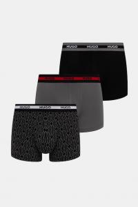 3 пары боксеров Hugo, черный