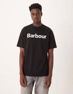 Футболка Pensford свободного кроя черного цвета Barbour