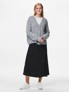 Pieces Кардиган серого цвета