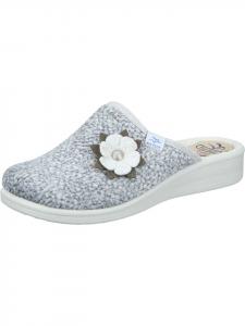 Классические тапочки светло-серого цвета FlyFlot