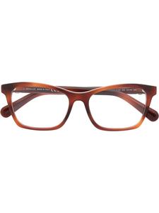 Moncler Eyewear очки в оправе черепаховой расцветки, коричневый