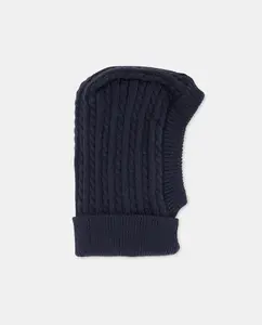 Детская шапка-плахо с косичками Kids El Corte Inglés, темно-синий