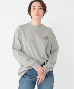 Большая длинная футболка с принтом на спине Studio Clip, цвет Heather Gray 15