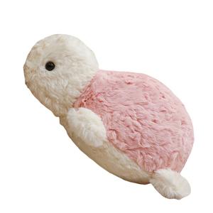 Плюшевая кукла милая черепашка высота 25cm/35cm/45cm/60cm MLING, розовый