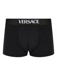 Боксеры с логотипом Versace, черный