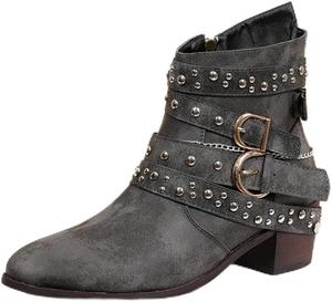 Женские западные ботинки MRKEWUNEY, 69 Grey