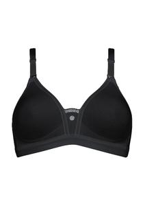Спортивный бюстгальтер Trophy с бесшовными формованными чашками для женщин Triaction BY Triumph, черный