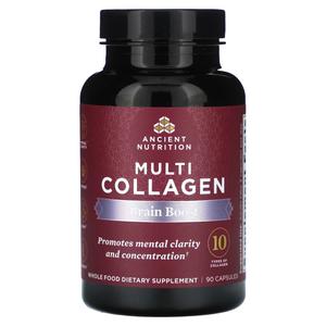 Добавка Ancient Nutrition Multi Collagen Brain Boost, 90 капсул