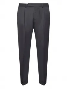 Классические шерстяные брюки PT Torino, серый