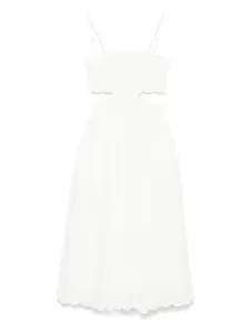 Платье миди Rhiannon ZIMMERMANN, нейтральный