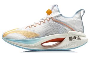 Кроссовки для бега Jueying Essential для мужчин с низким верхом, стандартные, белые/синие, синьцзянские Lining