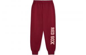 MLB Бостон Ред Сокс вязаные спортивные штаны унисекс красный