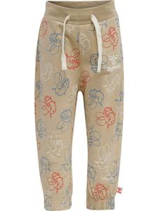 Зауженные брюки Hummel, бежевый