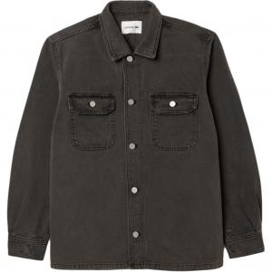 LACOSTE Джинсовая куртка мужская черная, Black