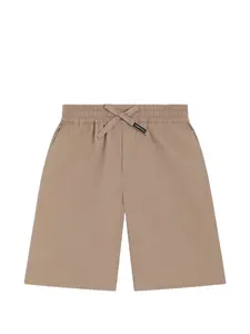 Шорты с нашивкой-логотипом Dolce & Gabbana Kids, бежевый