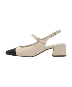 Туфли на массивном каблуке Tamaris, бежевый