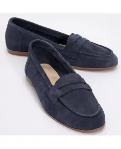 Кожаные лоферы Dorothy Forever & Always Shoes, синий