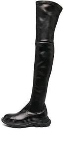 Кроссовки hybrid lace up boot 'black' Alexander Mcqueen, черный