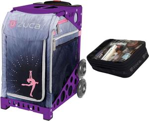 Сумка-вставка и рамка Zuca Ice Dreamz Lux Sport (фиолетовая) с подарочным чехлом, Purple