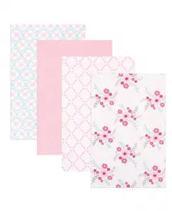 Детские прочные фланелевые пеленки из хлопка Luvable Friends, мультиколор