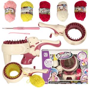 Вязальная машина для детей, комплект XL ikonka