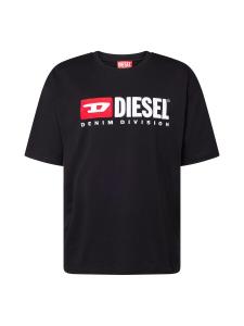 Классическая футболка DIESEL Shirt T-Boxt-Div, черный