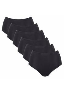 Брифы Sloggi HIGHWAIST SLIPS 6ER PACK GO DAILY HIGHWAIST STRETCH, Schwarz/Black