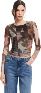 Футболка Desigual Women's Printed Tulle