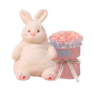 Плюшевая кукла Love Of Wormwood Effortless Rabbit высотой 45см/65см AIQINGCAOZHILIAN(WANJU)