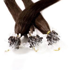 Накладные волосы microring extensions echthaar #6/3 dunkelblond gold 1g Hair2Heart, 50cm, количество 25 шт.