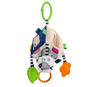 Ручная когтеточка развивающая игрушка плюшевая кукла высота 33см LALABABY