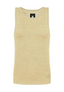 Мужская майка из шерсти мериноса Алис-Спрингс normani, цвет Wollweiß