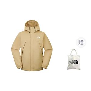 THE NORTH FACE Городская ветровка непромокаемая ветронепроницаемая дышащая водоотталкивающая унисекс хаки, Khaki (Gift Set)