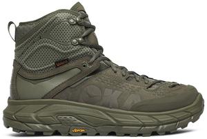 Кроссовки HOKA Tor Ultra High 2 Waterproof 'Burnt Olive', зеленый