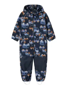 Name It Комбинезон Softshell "NMMALFA08 SOFTSHELL SUIT AOP1 FO NOOS", цвет Dark Sapphire