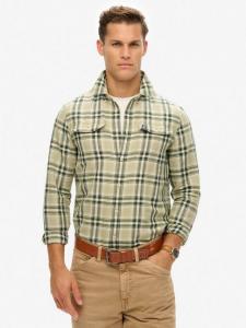 Рубашка Merchant Linen Check Superdry