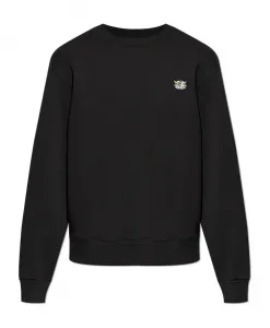 Хлопковая толстовка Kenzo, черный